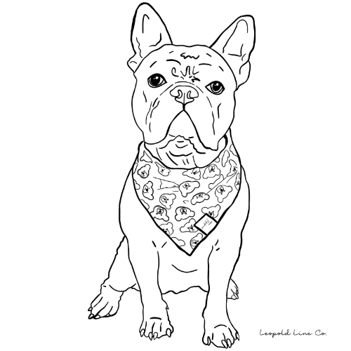 "The Outline" Paw-trait